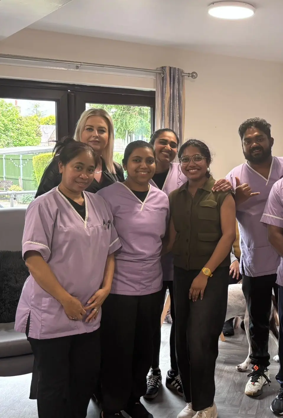 Broxburn Care Home care team
